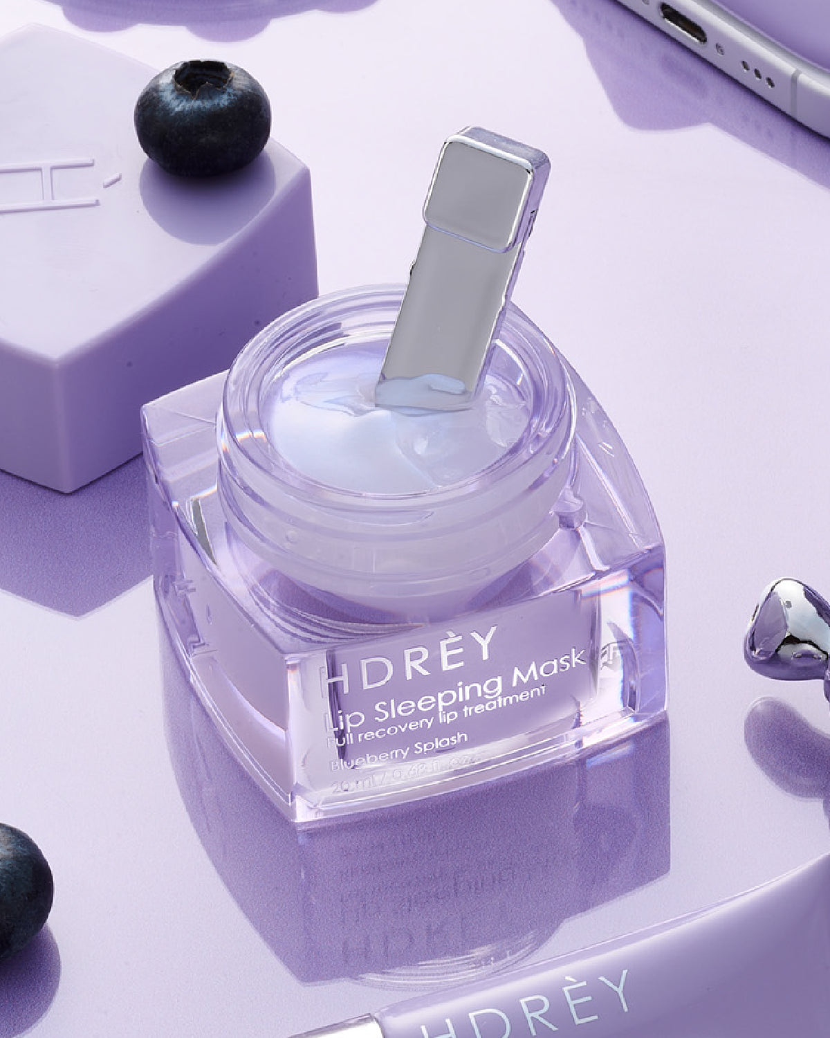 Zestaw do ust Maska + Peeling Blueberry Splash - Octo Stick GRATIS