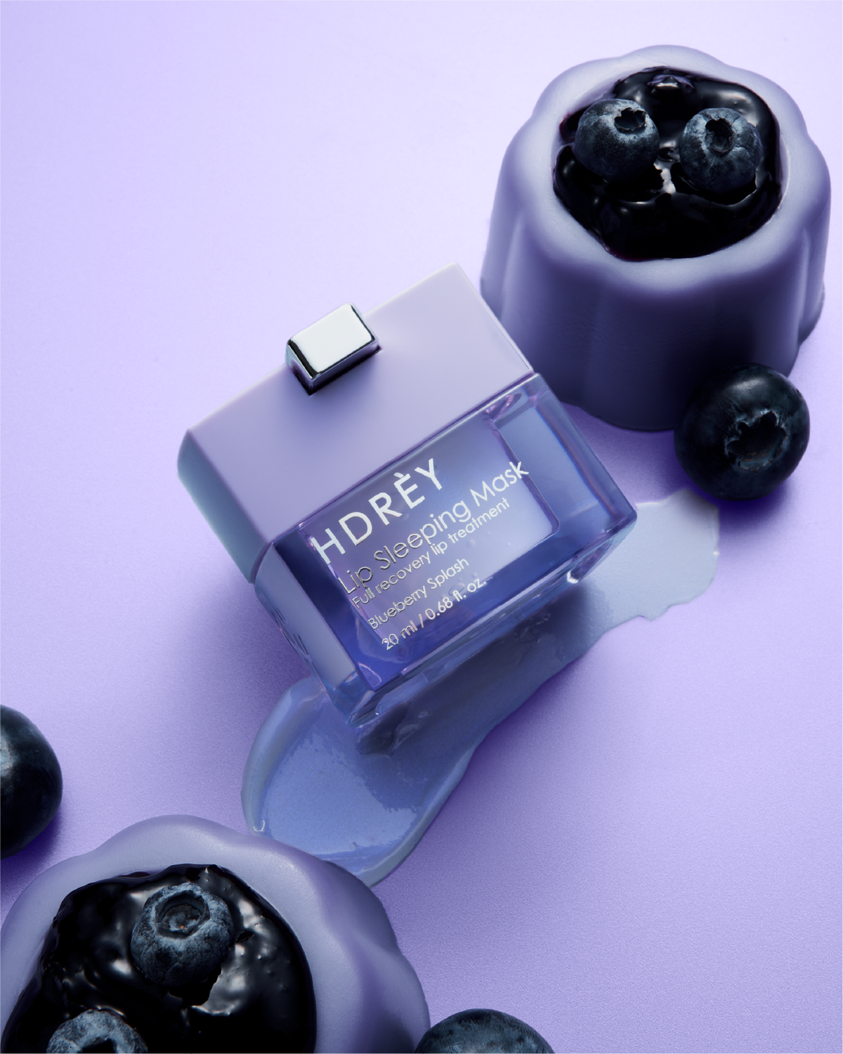 Zestaw do ust Maska + Peeling Blueberry Splash - Octo Stick GRATIS