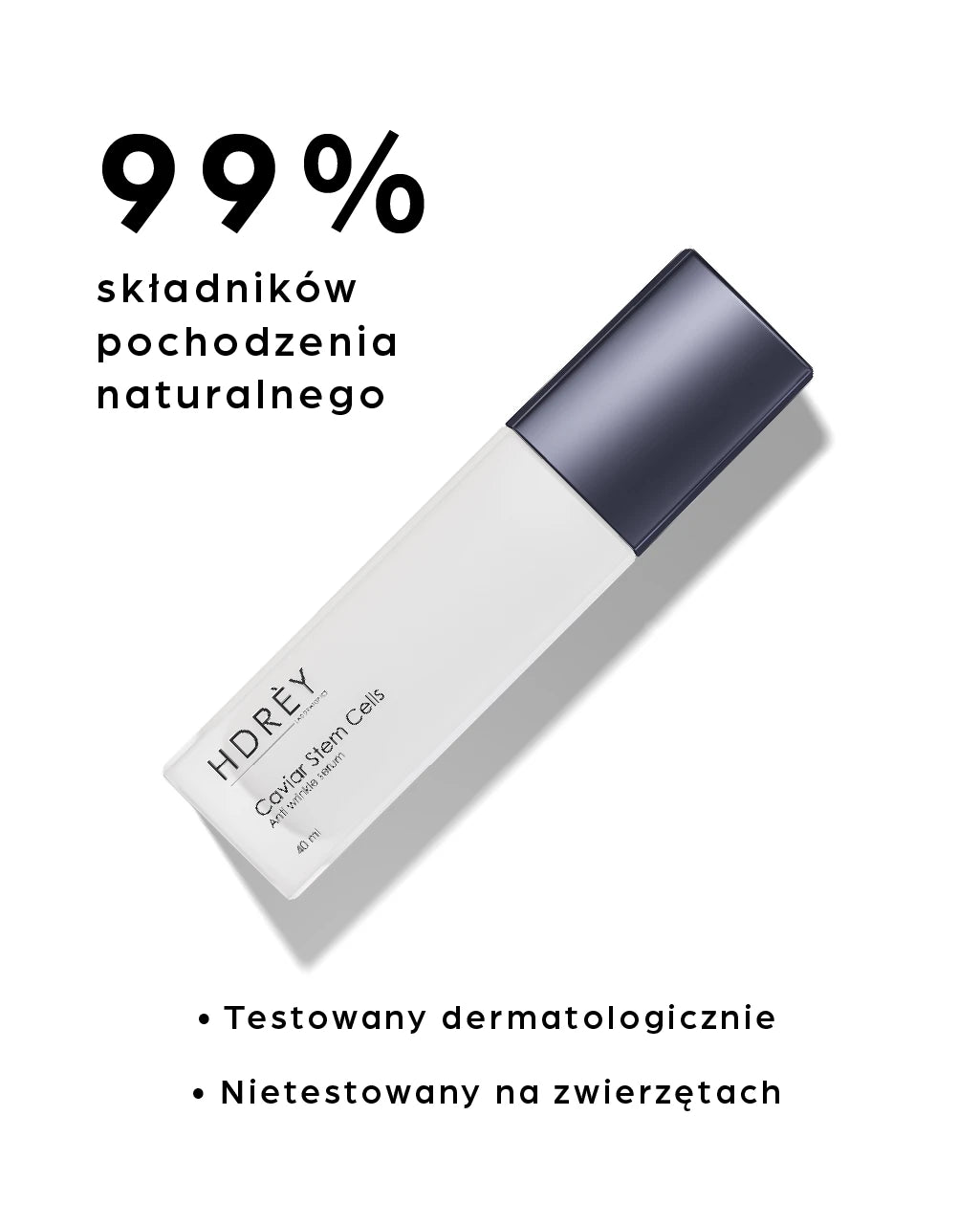 Regenerująco-odżywcze serum z ekstraktem z kawioru i komórkami macierzystymi 40ml