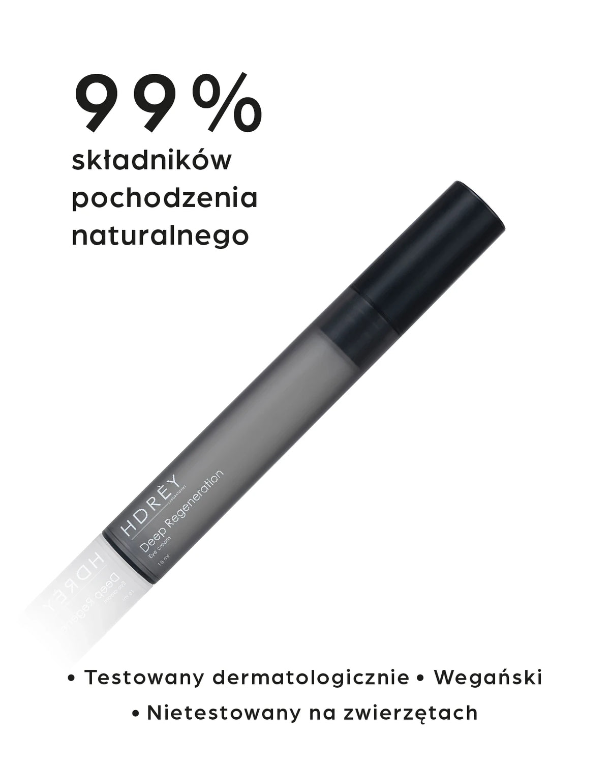 Przeciwzmarszczkowy krem pod oczy z czarną różą i aminokwasami 15ml