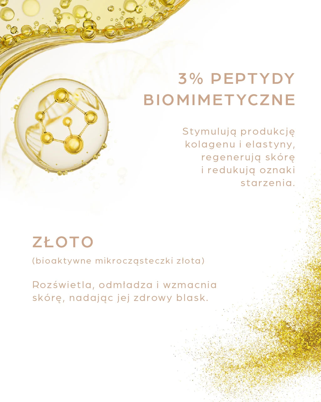 Wygładzająco-rozświetlające maski w płacie z peptydami i kwasem hialuronowym 3x30g