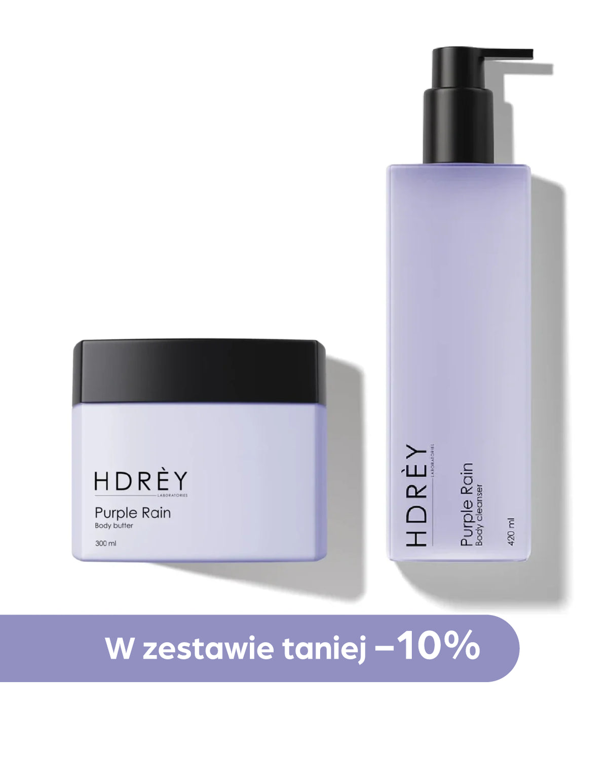 Body Set Purple Rain (żel pod prysznic 400ml + masło do ciała 300ml)