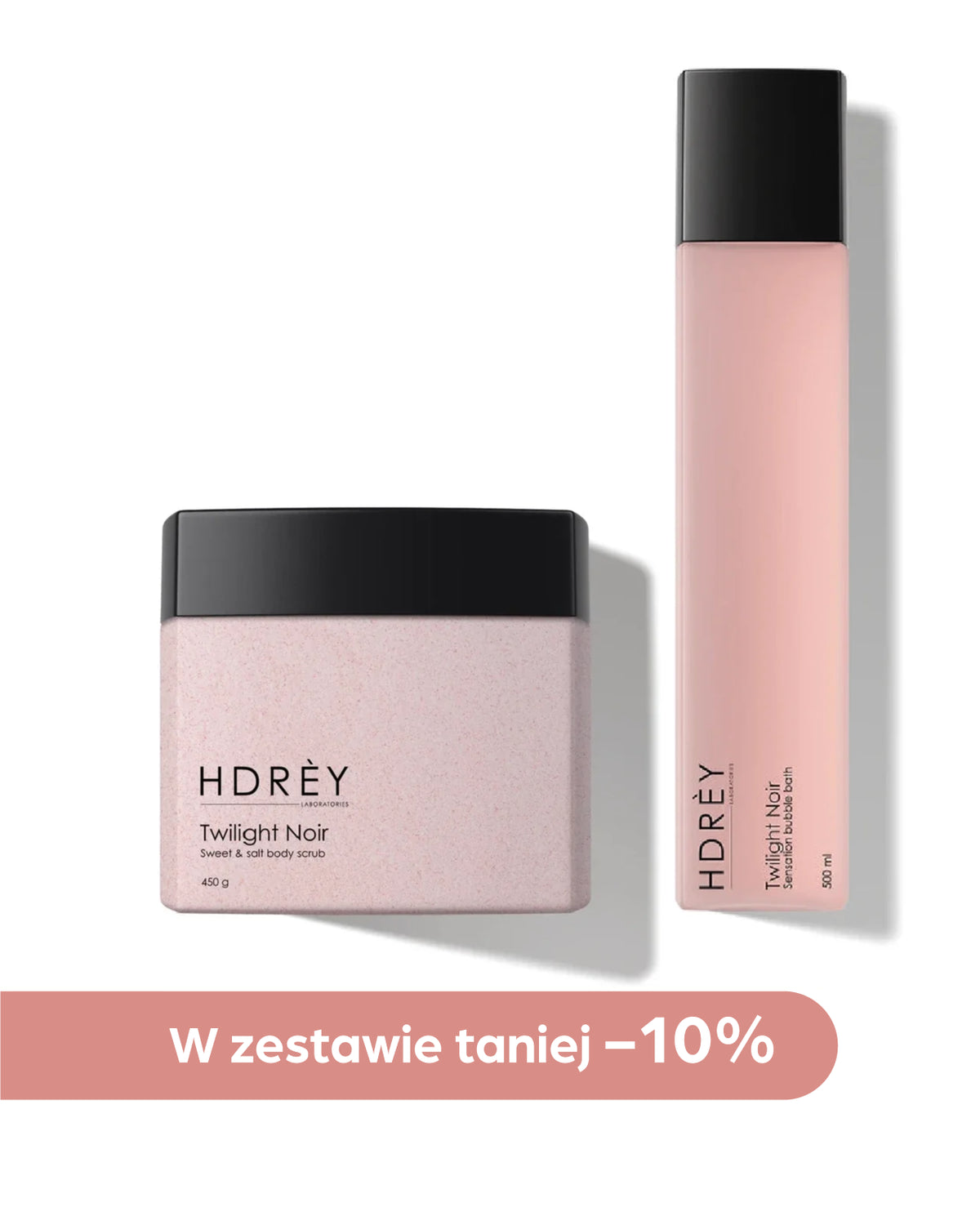Body Set Twilight Noir (płyn do kąpieli 500ml + peeling do ciała 450g)