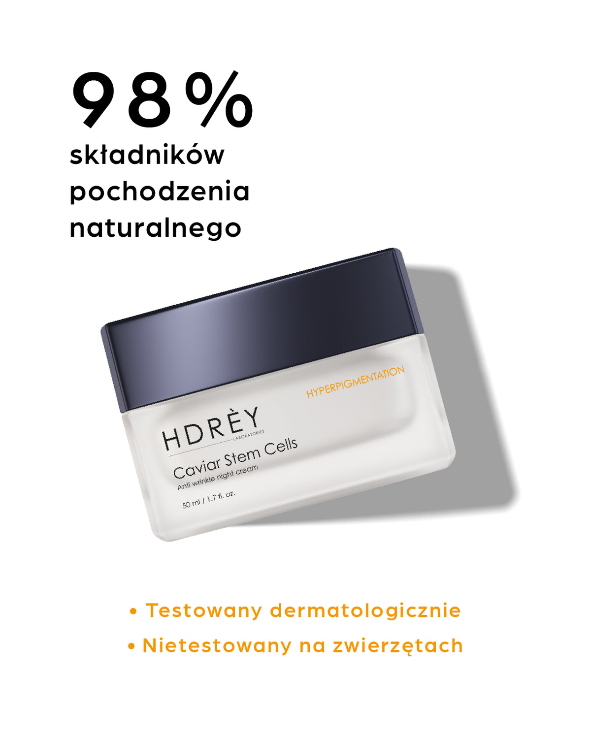 Regenerująco-odżywczy krem na noc do skóry z przebarwieniami 50 ml