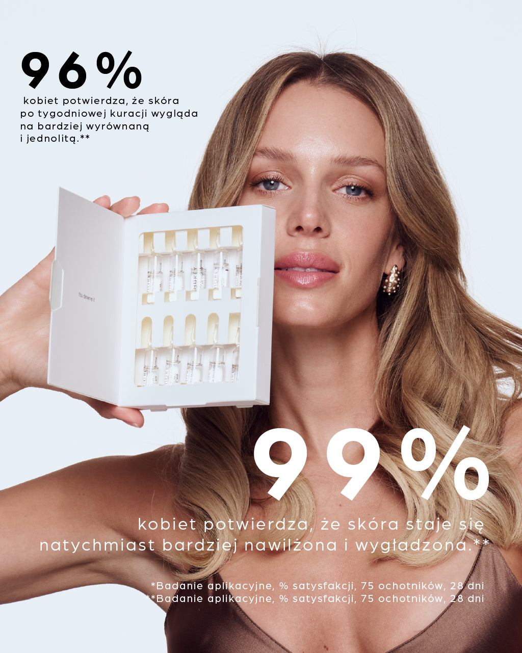 Moisturizing and Regenerating Kit with Cryotherapy Effect + The Moisturizer Ampoules