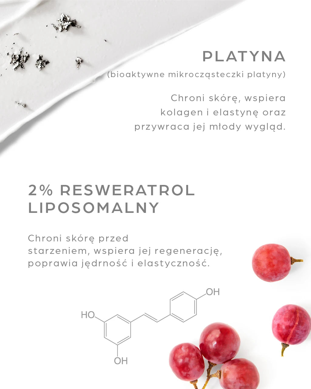 Liftingująco-przeciwzmarszczkowy krem pod oczy z platyną i liposomami 20ml