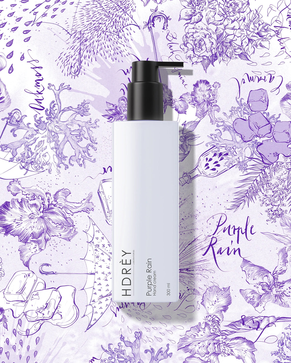 Krem do rąk Purple Rain z olejem arganowym i witaminą E 300 ml