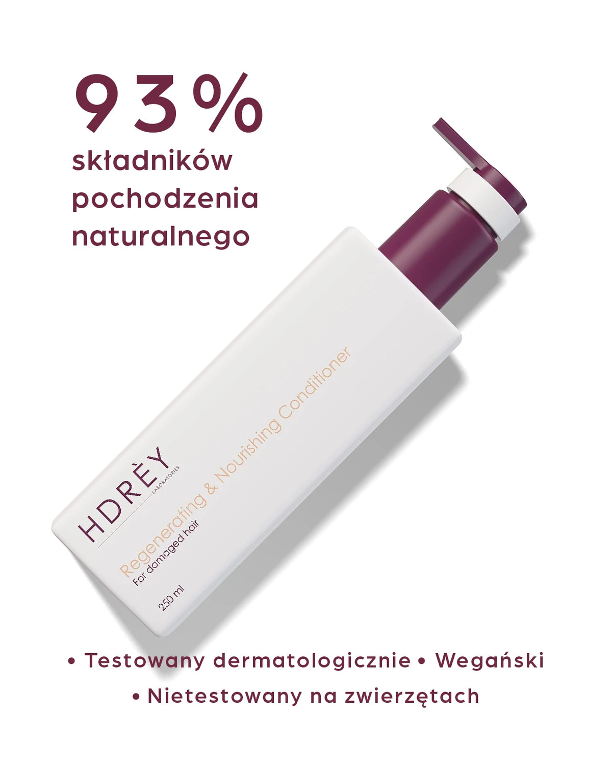 Odżywka regenerująca do włosów zniszczonych 250 ml