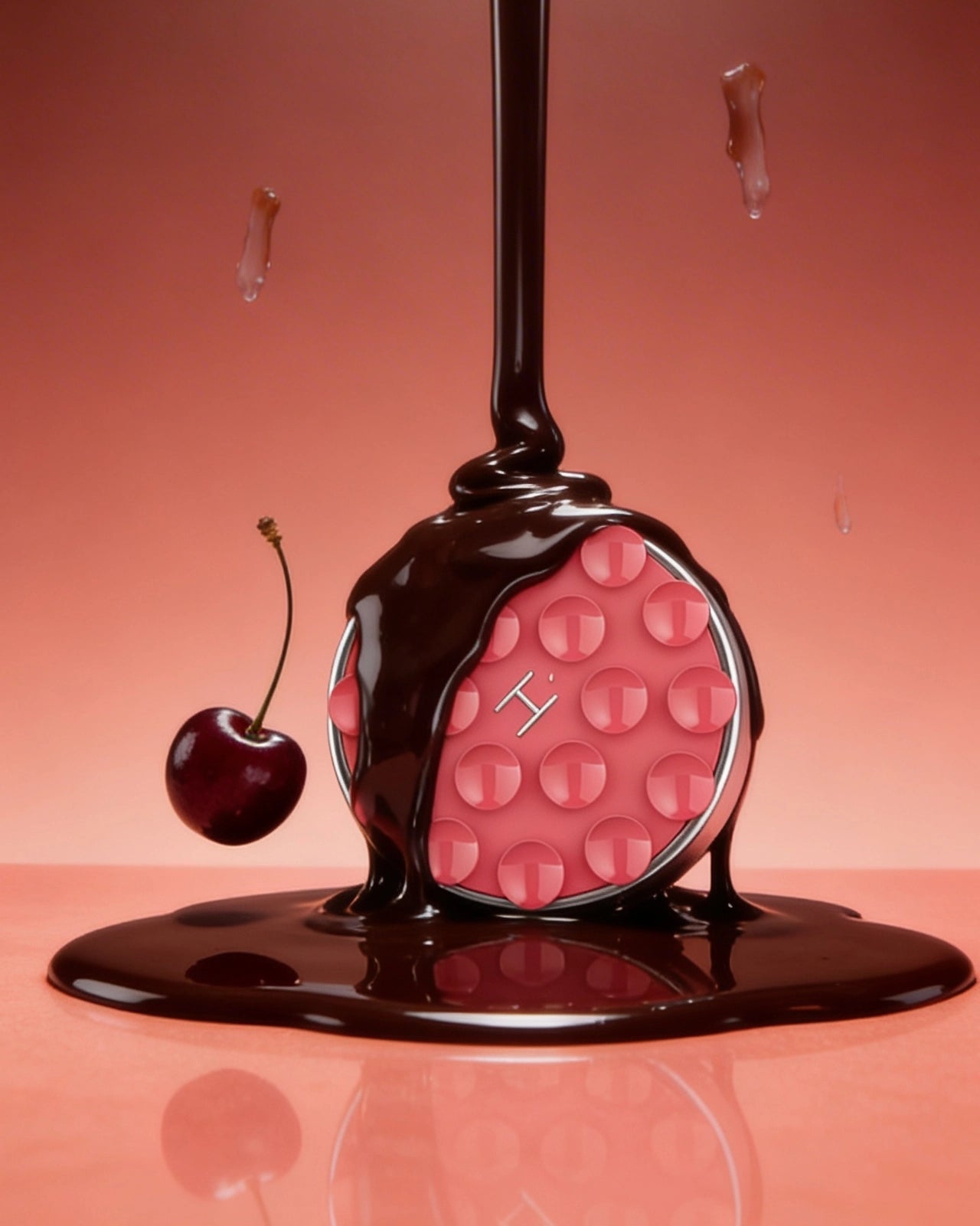 Zestaw do ust Maska + Peeling Choco Cherry - Octo Stick GRATIS