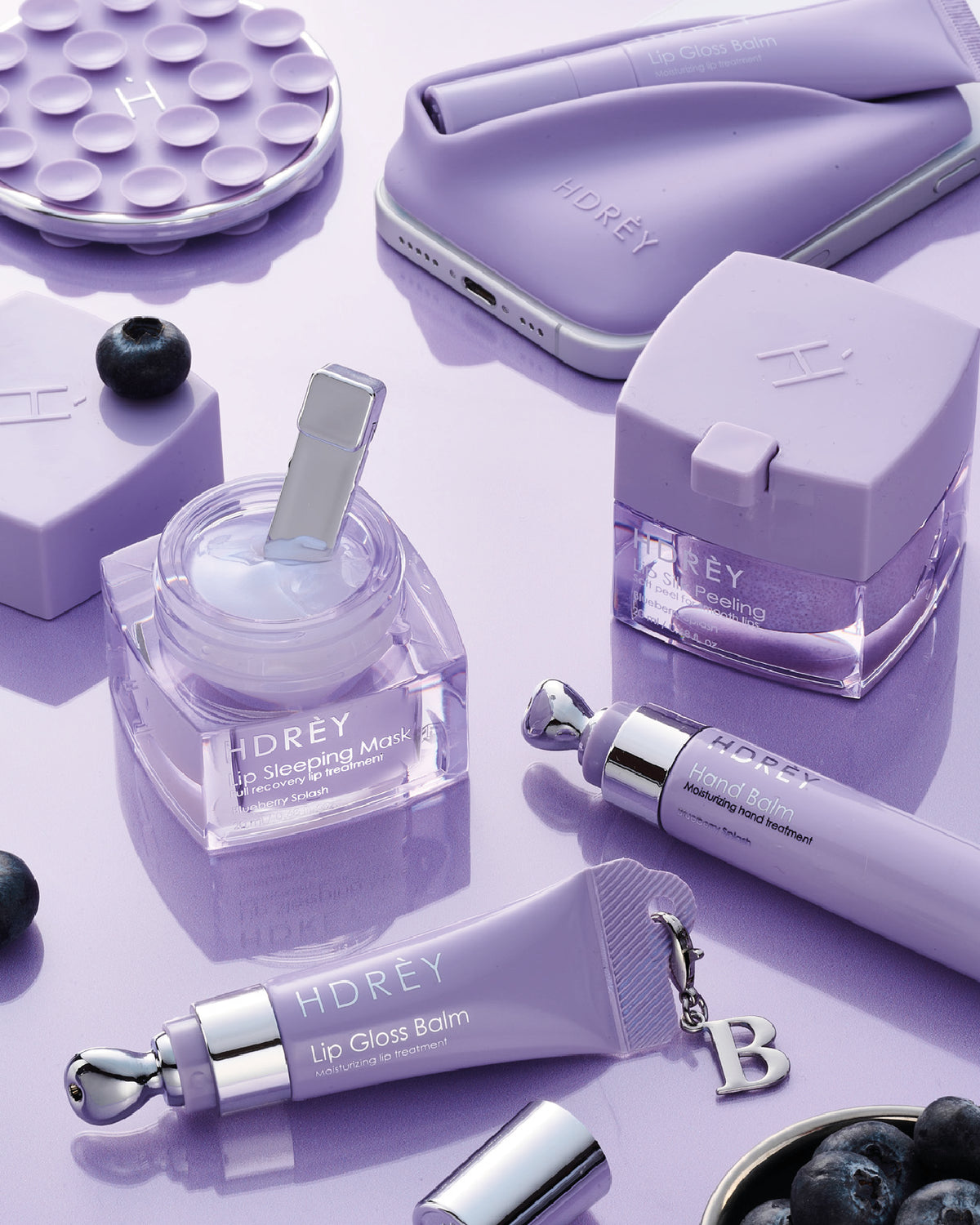 Peeling wygładzający do ust Lip Silk Blueberry Splash 20 ml
