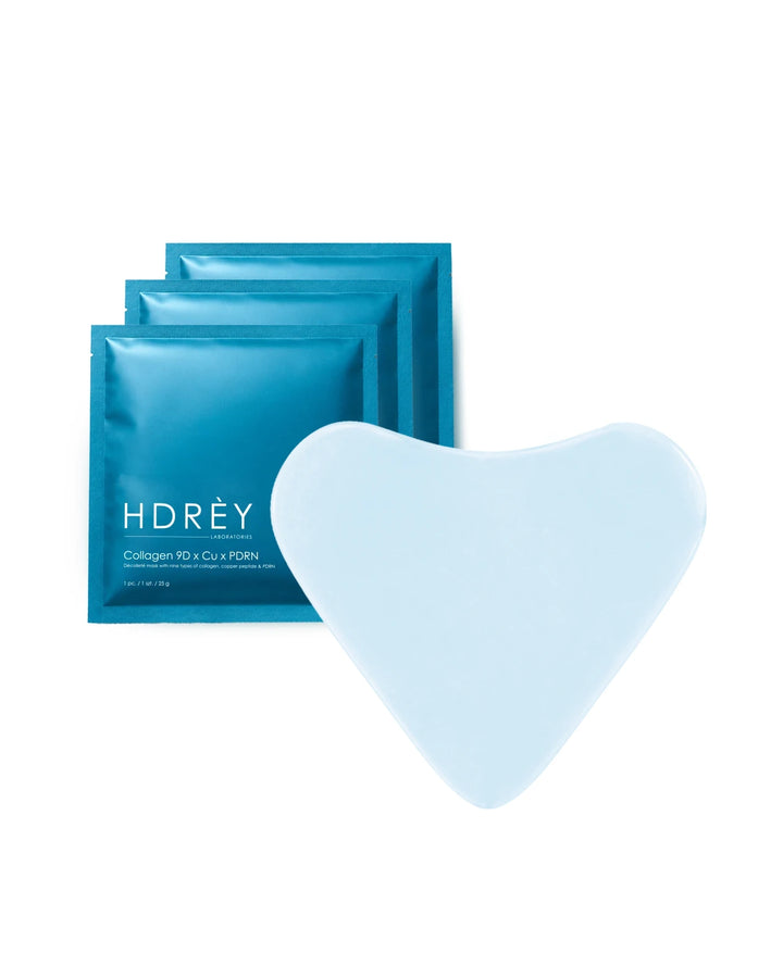Hydrożelowe maski do pielęgnacji dekoltu Collagen 9D 3x25g