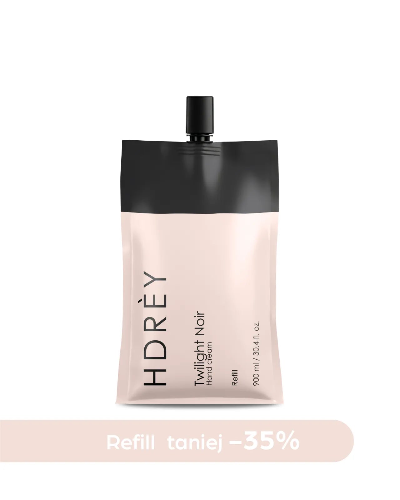 Krem do rąk Twilight Noir z olejem arganowym i witaminą E Refill 900 ml 35% taniej