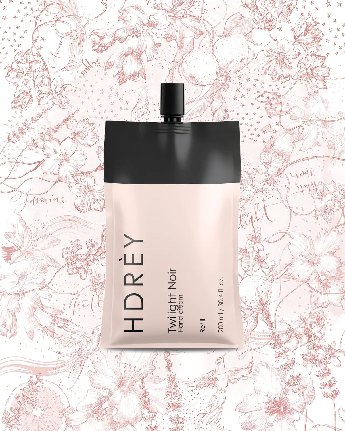 Krem do rąk Twilight Noir z olejem arganowym i witaminą E Refill 900 ml 35% taniej
