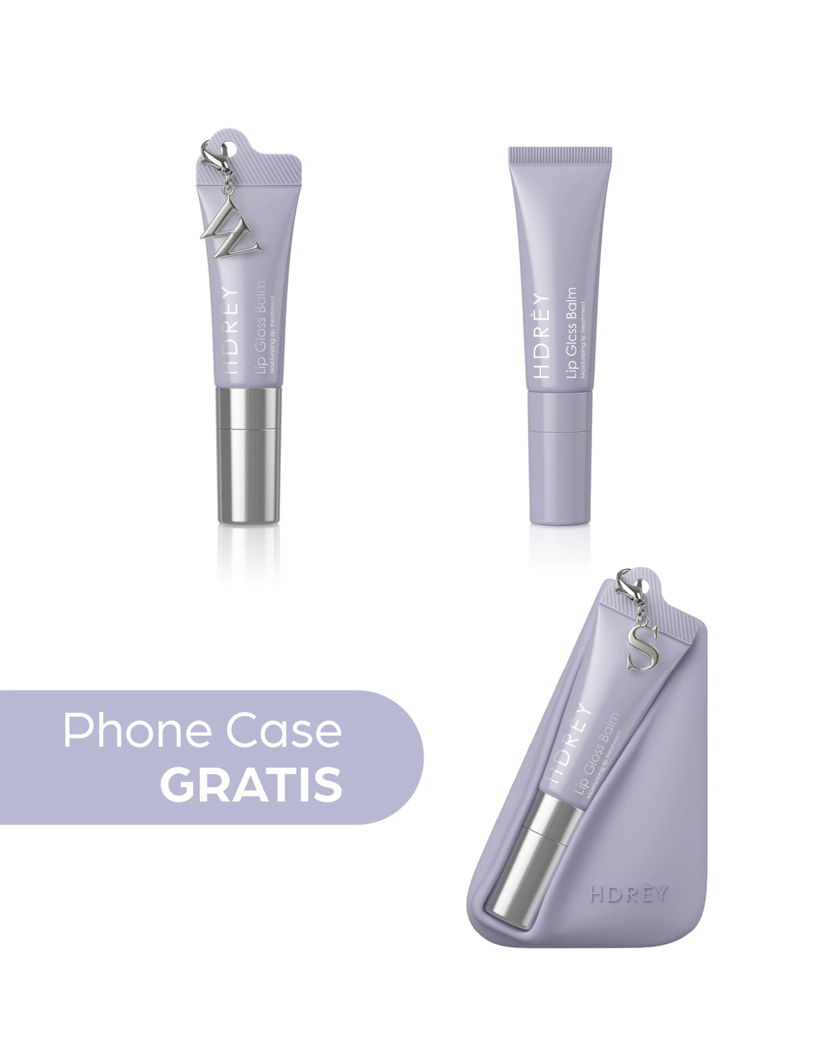 Zestaw 2 błyszczyków do ust Blueberry Splash - Phone Case GRATIS